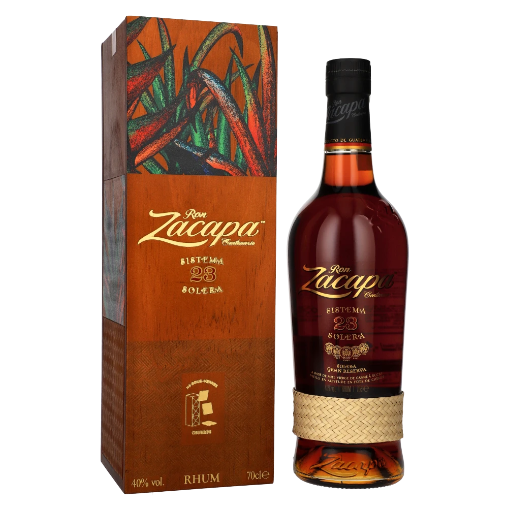 zdjęcie produktu RUM RON ZACAPA 23 Y CENTENARIO 40% 0,7L + PODST