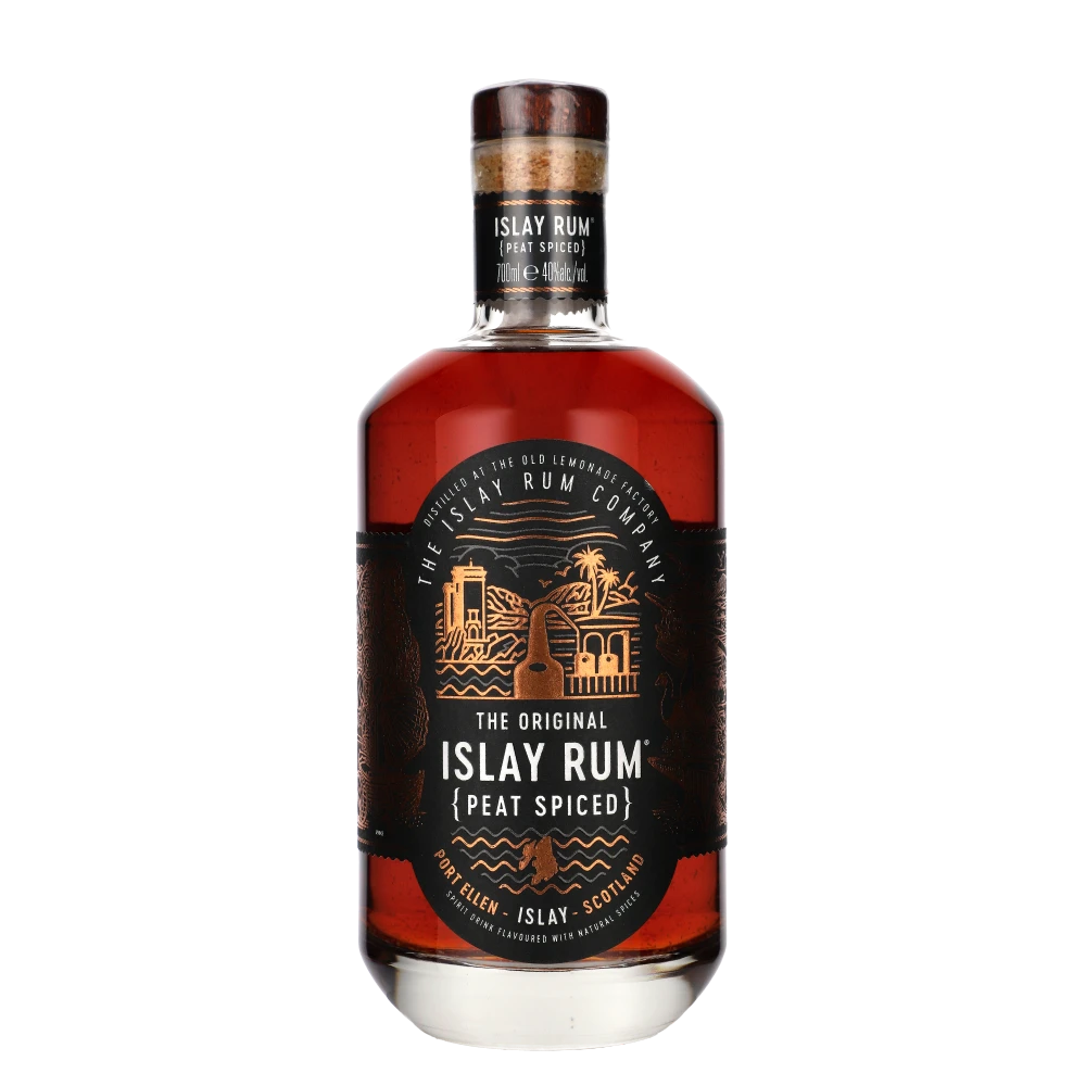 zdjęcie produktu RUM ISLAY PEAT SPICED 40% 0,7L