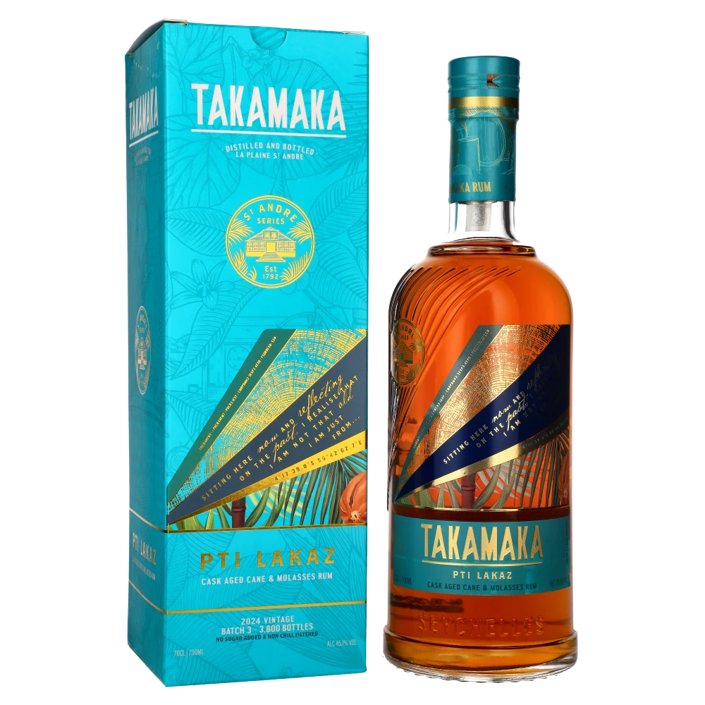 zdjęcie produktu RUM TAKAMAKA PTI LAKAZ BATCH 3 45,1% 0,7L