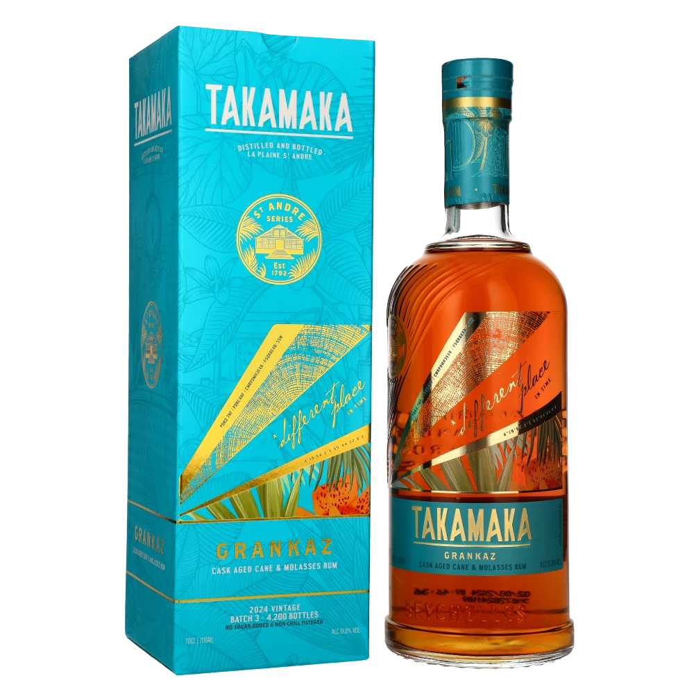 zdjęcie produktu RUM TAKAMAKA GRAN KAZ BATCH 3 51,6% 0,7L