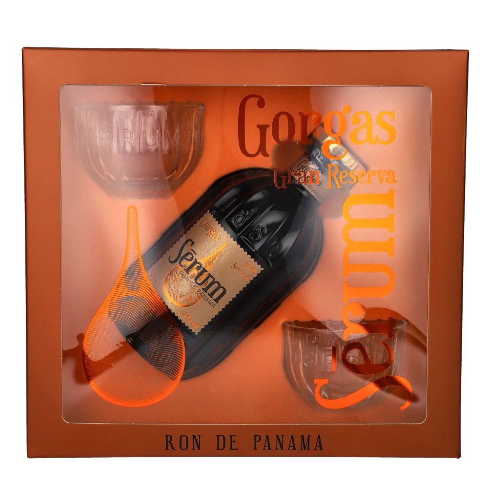 zdjęcie produktu RUM SERUM GORGAS 40% 0,7 L GLASS PACK