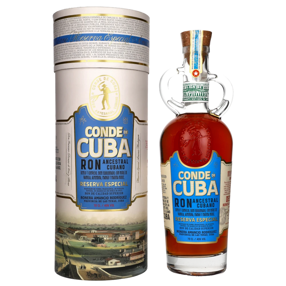 zdjęcie produktu RUM CONDE DE CUBA RESERVA ESPECIAL 40% 0,7L