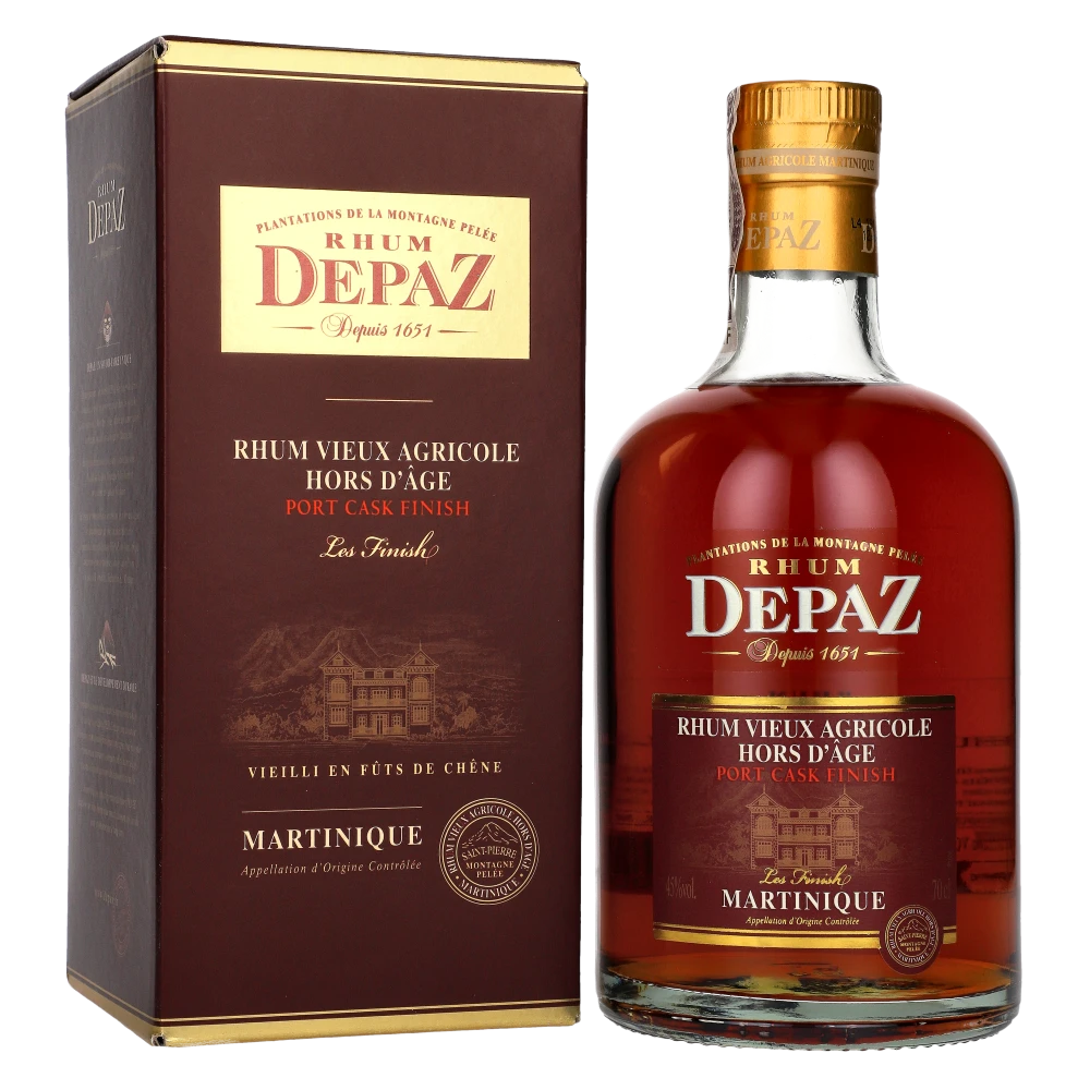 zdjęcie produktu RUM DEPAZ PORT CASK FINISH 45% 0,7L