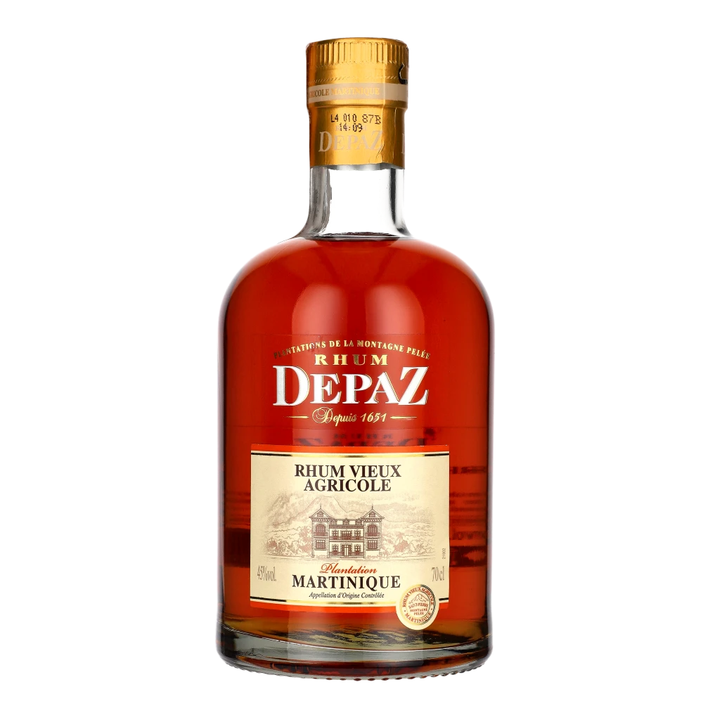 zdjęcie produktu RUM DEPAZ VS PLANTATION MARTINIQUE 45% 0,7L