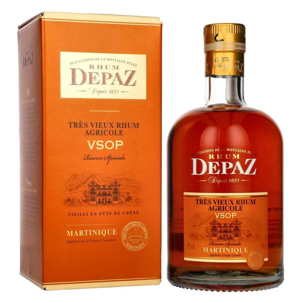 zdjęcie produktu RUM DEPAZ VSOP 45% 0,7L