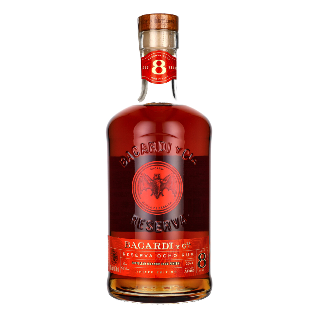 zdjęcie produktu RUM BACARDI RESERVA 8 Y SEVILLIAN CASK 45% 0,7L