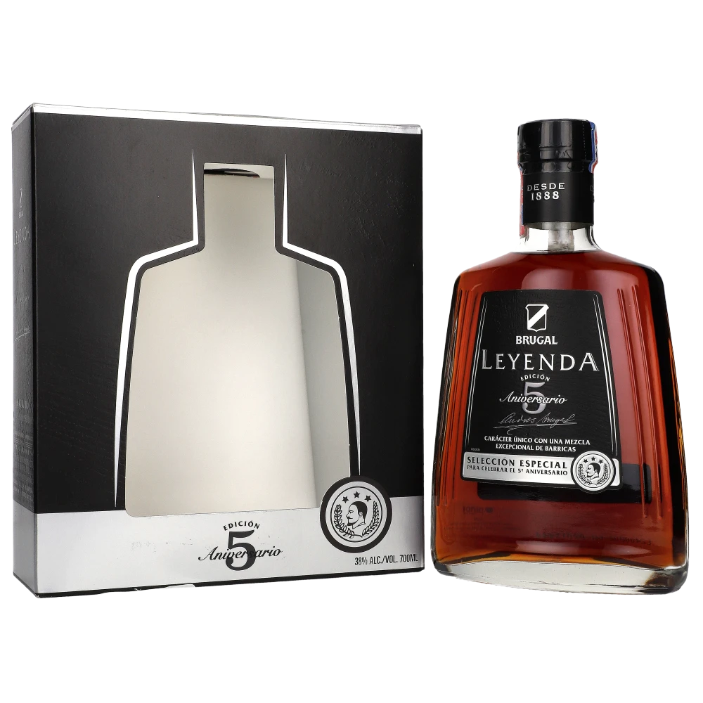 zdjęcie produktu RUM BRUGAL LEYENDA 5 YO SPECIAL EDITION 38% 0,7L