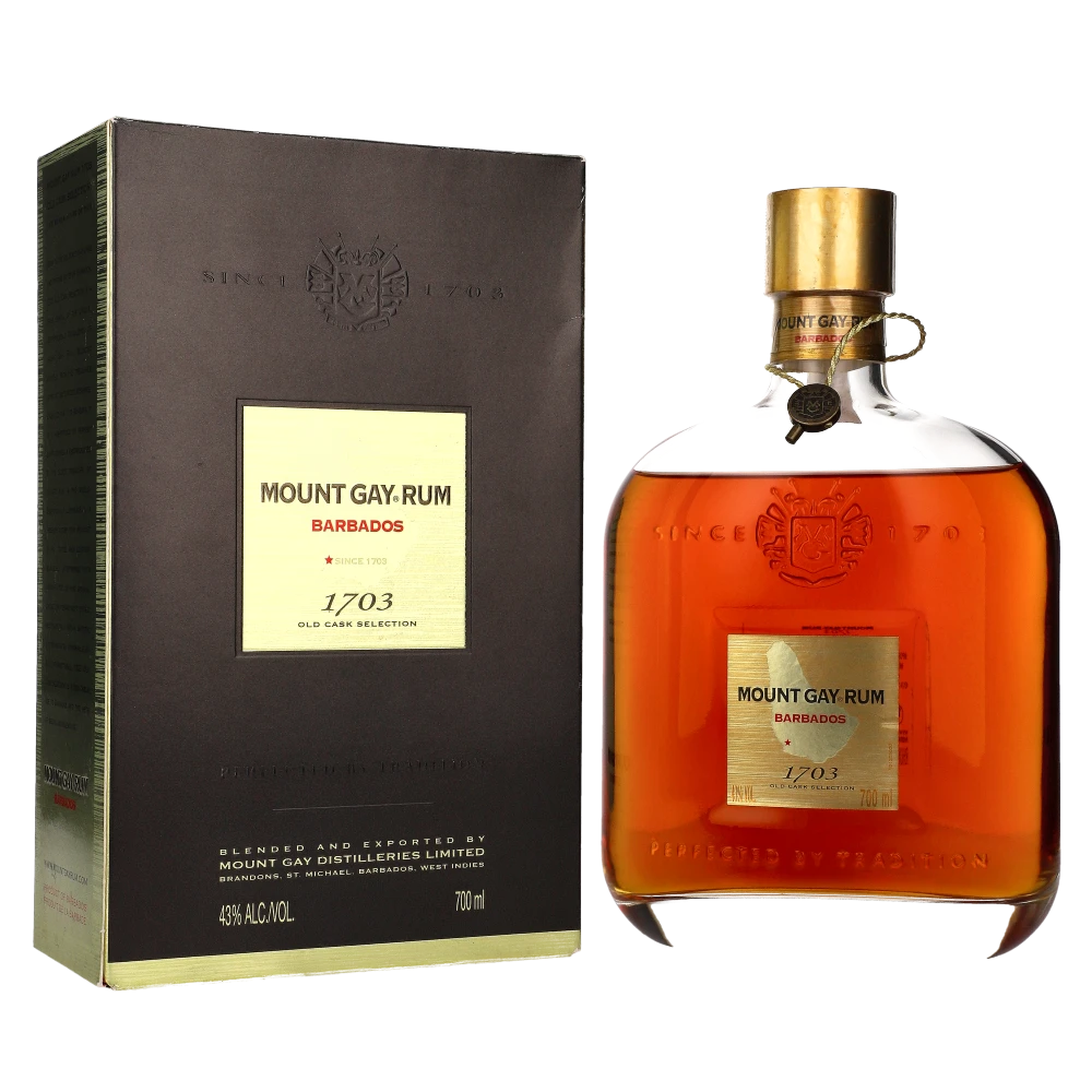 zdjęcie produktu RUM MOUNT GAY 1703 OLD CASK SEL. BARBADOS 43% 0,7L