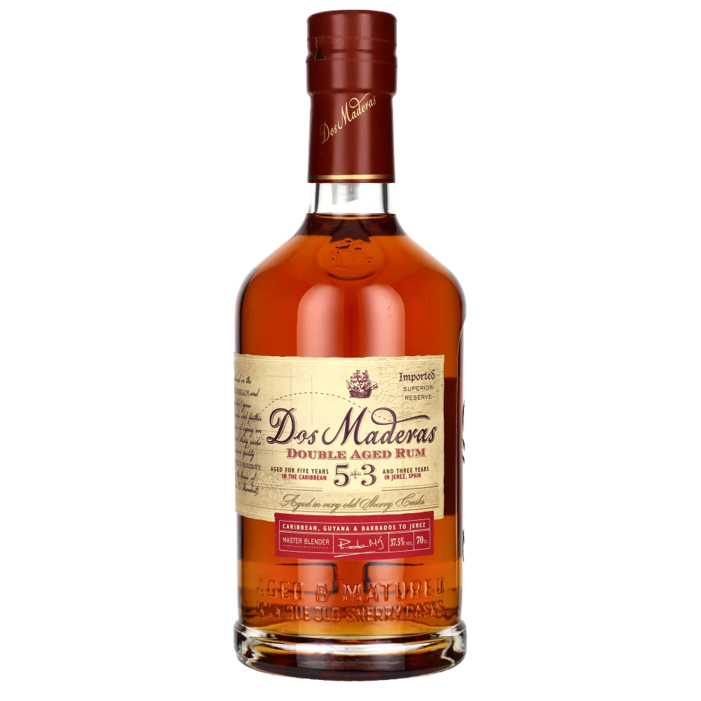 zdjęcie produktu RUM RON DOS MADERAS 5+3 0,7L 37,5%