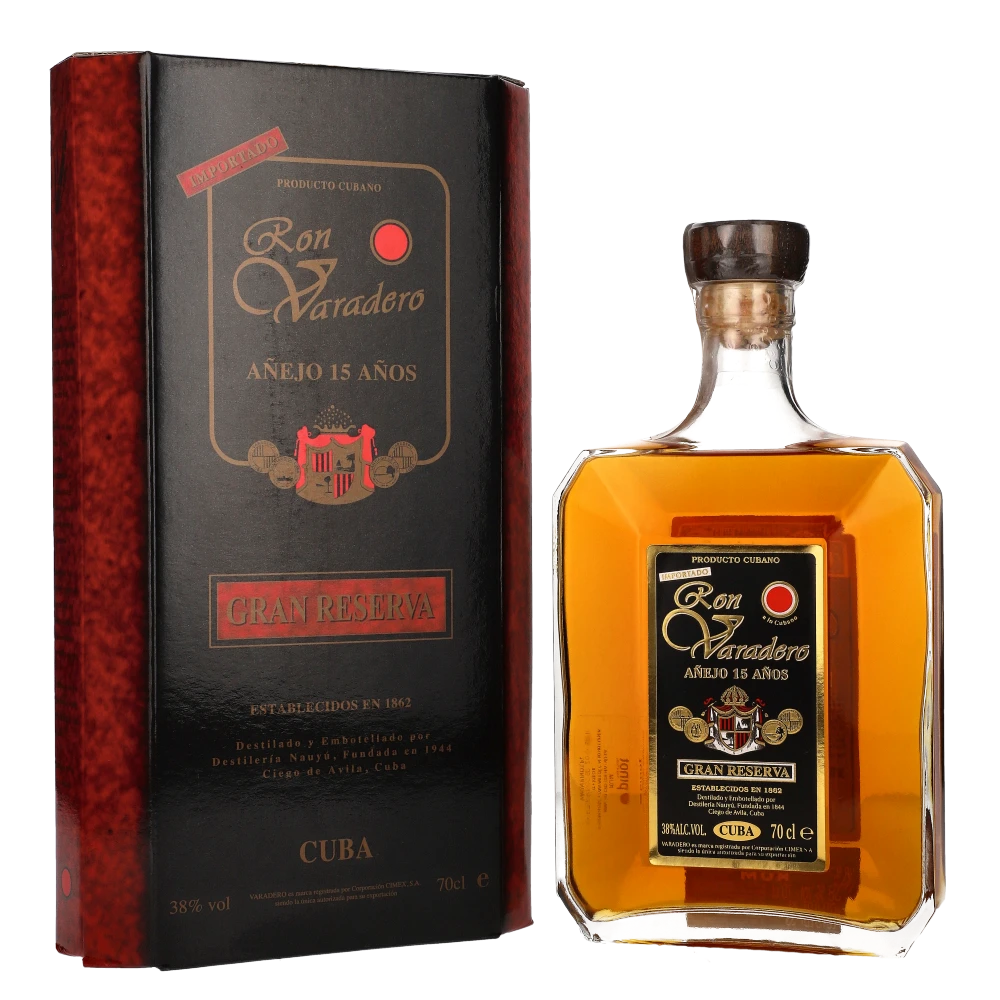 zdjęcie produktu RUM RON VARADERO 15YO 38% 0,7L GB