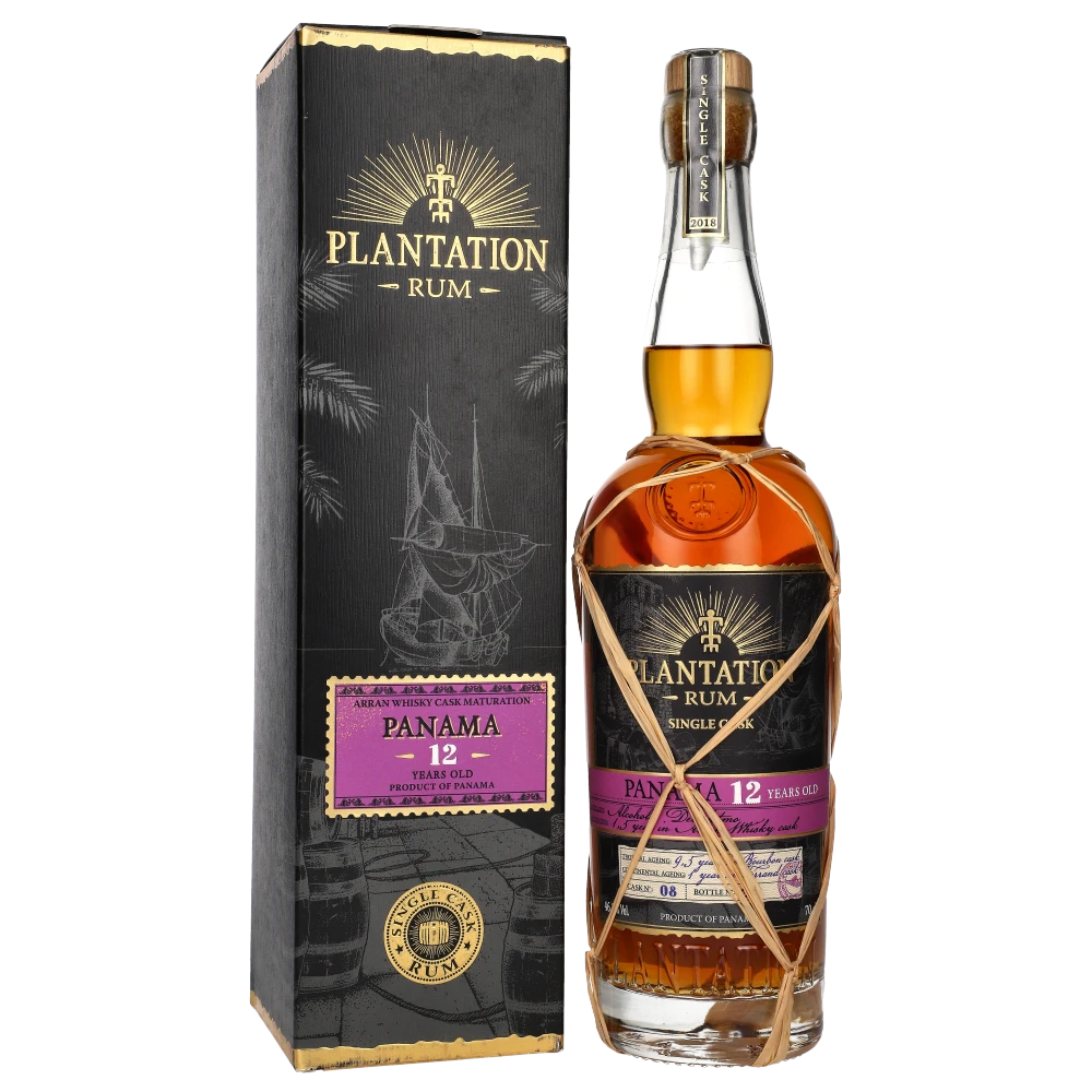 zdjęcie produktu RUM PLANTATION SINGLE CASK PANAMA 12 Y ARRAN 46,2% 0,7L